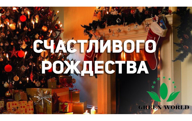 Компания Green World поздравляет с католическим Рождеством!